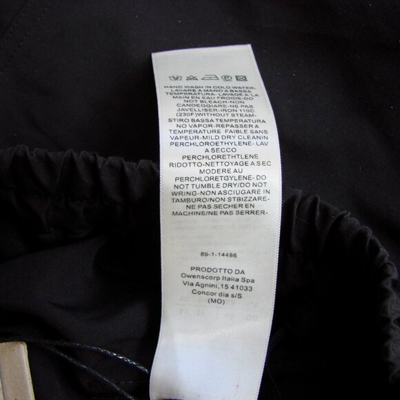 Rick Owens Black Zip Cargo Joggers Pants Tecuatl Size 32 - 38 50 Italy NEW NWT - Picture 9 of 16